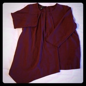Alfani Burgundy Blouse